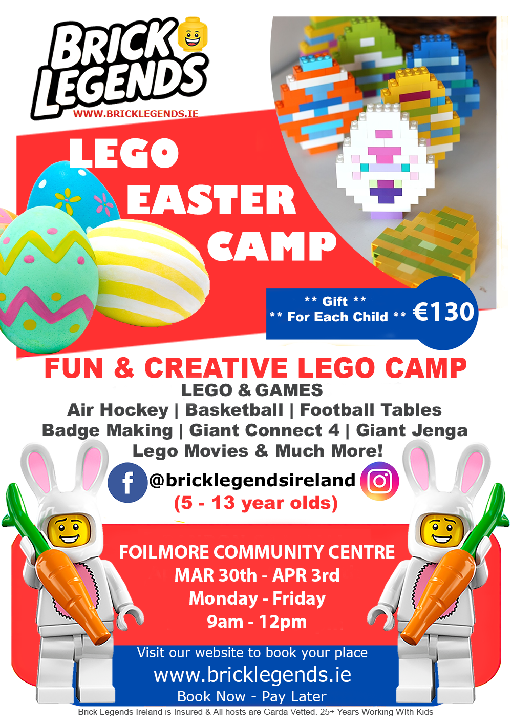 Brick Legends Ireland - Foilmore Easter Camp 2026